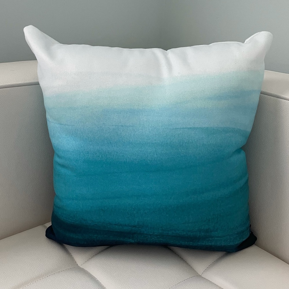 Ombré pillow